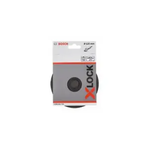 Bosch Professional X-LOCK SCM Backing Pad - 125mm with Center PIN, 12250 rpm