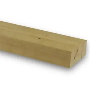 PACK OF 5 (Total 5 Units) - 75mm x 150mm (6" x 3") Sawn Timber Carcassing Wood Softwood Timber - 4.2m Length