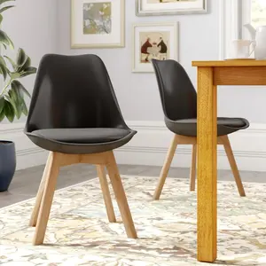 Highlands Dining Chair (Set of 4) Black