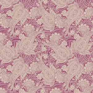 Hoopla Walls Purple Paisley Smooth Matt Wallpaper