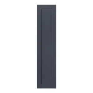 GoodHome Ashmead Matt midnight blue Shaker Larder Cabinet door (W)300mm (H)1287mm (T)16mm