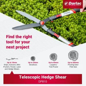 Darlac Telescopic Hedge Shear, DP810