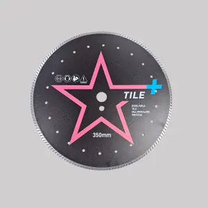 STAR+ 350mm Sintered Diamond Tile Blade