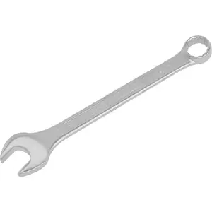 19mm Chrome Vanadium Combination Spanner with Polished Finish