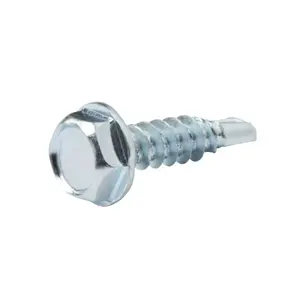 Diall Hex Zinc-plated Carbon steel Screw (Dia)4.2mm (L)16mm, Pack of 25