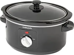 Cookworks 3.5L Slow Cooker - Black