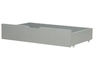 Set of 2 Storage Drawers Grey RUMILLY