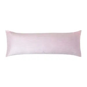 Homescapes Pink Egyptian Cotton Ultrasoft Body Pillowcase 330 TC