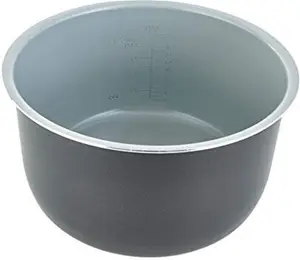 Ninja Official Nano-Ceramic Inner Pot For Foodi [4013J300UK] Compatible With Ninja Foodi OP300UK, Black