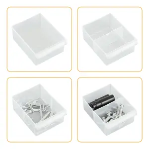 18 Drawers Plastic Storage Cabinet Organizer