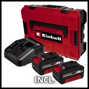 Einhell Cordless Combi Drill 60Nm 18V Brushless Power X-Change With 2 Batteries Charger Case TP-CD 18/60 Li-i BL