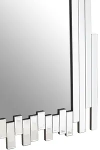 Maison by Premier Puzzle Wall Mirror with Cut Out Frame