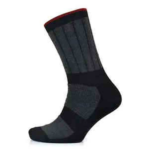 Mens Storm Ridge Hardwearing Work Socks 3 Pair Pack Cotton Blend 7-11 - Grey