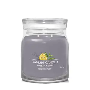 Yankee Candle Signature Medium Jar Black Tea & Lemon