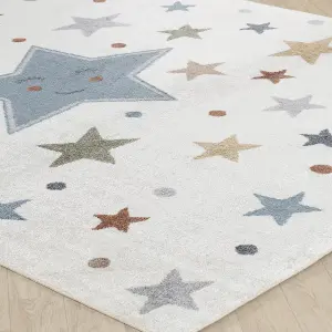 SUPERMAMA Machine Washable Kids' Rug 80 x 150 cm