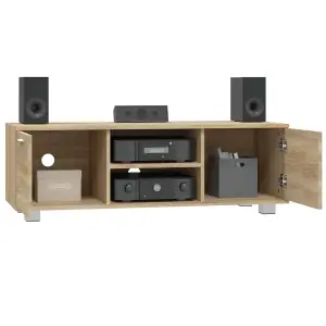 Berkfield TV Cabinet Sonoma Oak 120x40.5x35 cm Engineered Wood