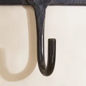 Traditional Style Olsen Hand-Forged Clothes Hanger Wall Hooks