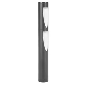 Luminosa Brit LED Outdoor Bollard Urban grey, Warm-White 3000K, IP54