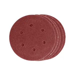 Dekton 20pc 150mm Hook And Loop Orbital 80 grit Medium Sanding Disc