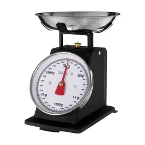 Maison by Premier Matt Black Kitchen Scale - 3kg