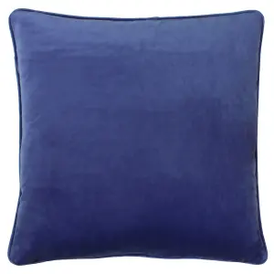 Paoletti Blenheim Geometric Piped Feather Filled Cushion