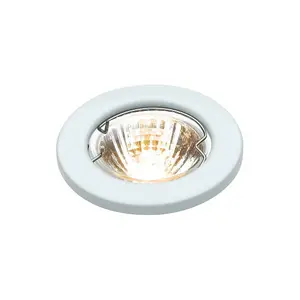 Luminosa White Downlight with Bridge, 12V 50W