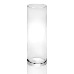 Glass Candle Cylinders Set of 3 - M&W