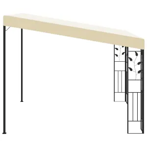 Berkfield Wall-mounted Gazebo 3x3x2.5 m Cream