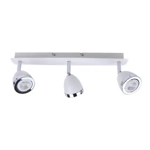 Luminosa Calasa Modern 3 Light Ceiling Spotlight Bar, GU10