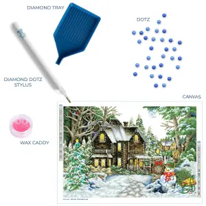 WINTER WONDERLAND - Diamond Painting Kit: Winter Wonderland - Diamond Dotz