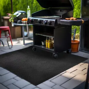 Nicoman HEX Rubber BBQ Mat 150cm x 90cm