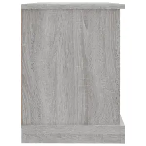 Berkfield TV Cabinet Grey Sonoma 73x35.5x47.5 cm Engineered Wood