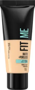 Maybelline Fit Me! Matte And Poreless Foundation 30Ml (Various Shades) - 118 Light Beige