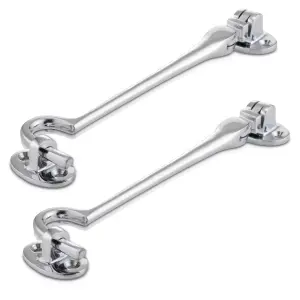 XFORT 150mm Polished Chrome Cabin Hook