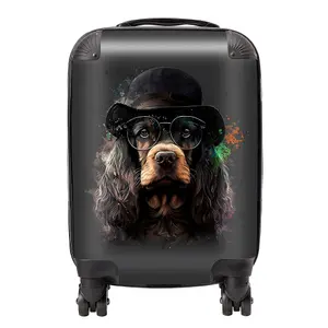 English Cocker Spaniel Splashart Suitcase - Mini Cabin