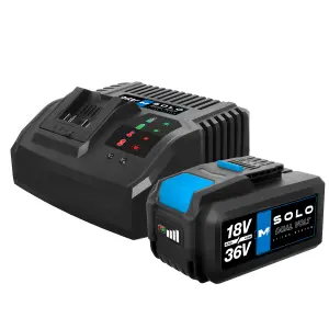 Mac Allister Solo 36V 1 x 4Ah Li-ion Battery & charger - MDVB36-4/MFC36