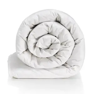 Just So Home Value Basics Microfibre Duvet Quilt Hollowfibre Filling  (4.5 tog Superking)