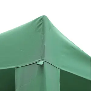 Green Pop up Square Gazebo tent (H) 2.6m (W) 3m (D) 3m