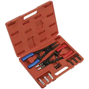 265mm Heavy Duty Circlip Pliers Set with 50mm Spread for Precision Work