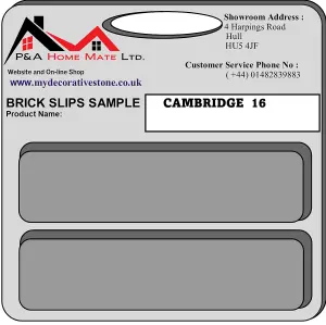 Brick Slip Samples - Cambridge 16