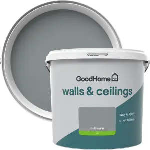 GoodHome Walls & ceilings Delaware Silk Emulsion paint, 5L