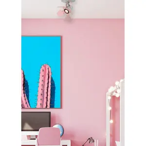 Lucide Picto Modern Ceiling Spotlight Children - 1xGU10 - Pink