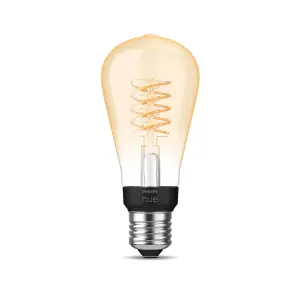 Philips Hue LED Cool white & warm white ST64 Non-dimmable Light bulb