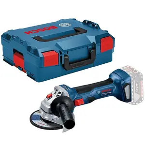 Bosch GWS 18V-7 18v 115mm Brushless Angle Grinder Bare L-BOXX - 06019H9004