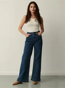 Blue FINERY Gio Wide Leg Jeans - Tu Clothing By Sainsburys