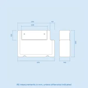 Nes Home Ingersly Back To Wall Modern Toilet Pan & Soft Close Seat + Concealed Cistern