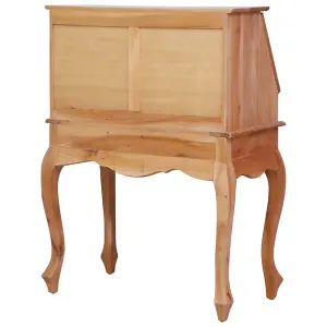 Berkfield Secretary Desk 78x42x103 cm Solid Mahogany Wood