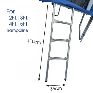 SunDaze Steel Trampoline ladder 3 Steps Fit 12FT 13FT 14FT 15FT Trampolines