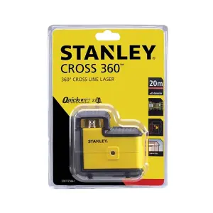 STANLEY Intelli Tools 360 Degree Cross Line Laser (Red Beam)