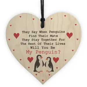 Penguin Couple Gift Valentines Day Gift For Him Her Girlfriend Boyfriend Wife